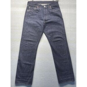 Ooe Yofukuten OA01XX - Size 36 Act 34 Japanese Selveged Denim Yellow Stitching